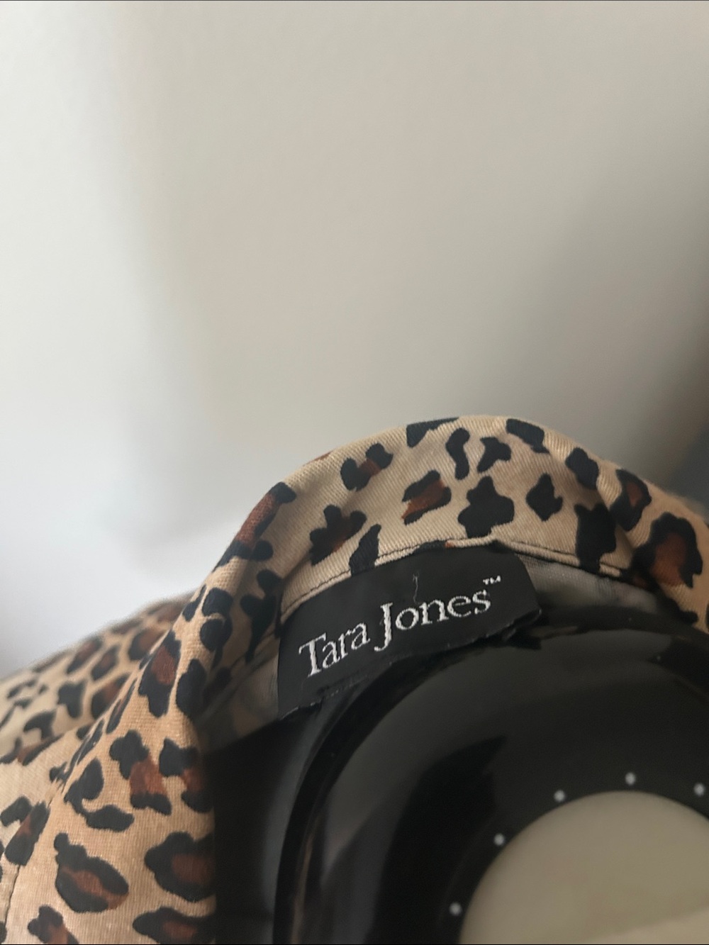 Women's Leopard Print Jacket - Brown/Black